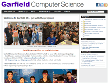 Tablet Screenshot of garfieldcs.com